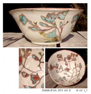 Paola's hand-made ceramics