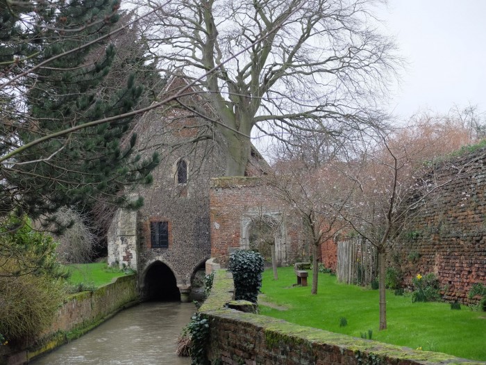 Greyfriars Chapel over the Stour