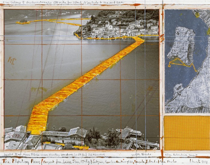Christo, The Floating Piers project