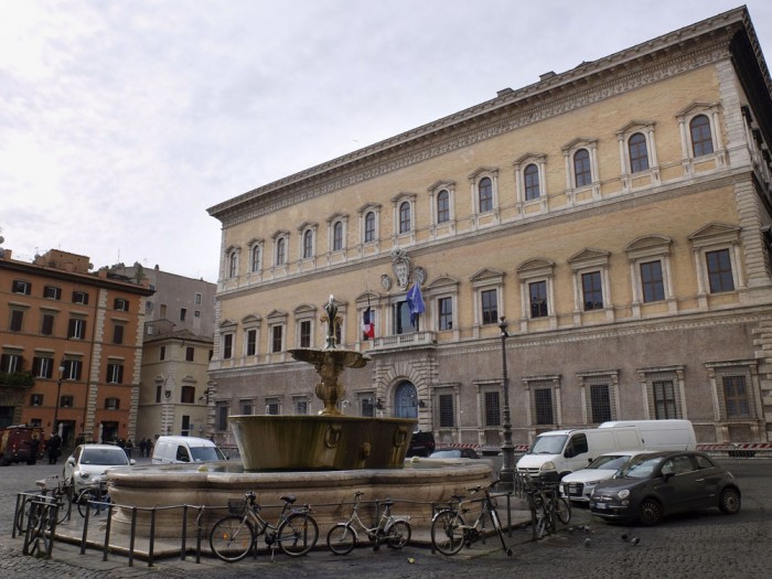 Palazzo Farnese today