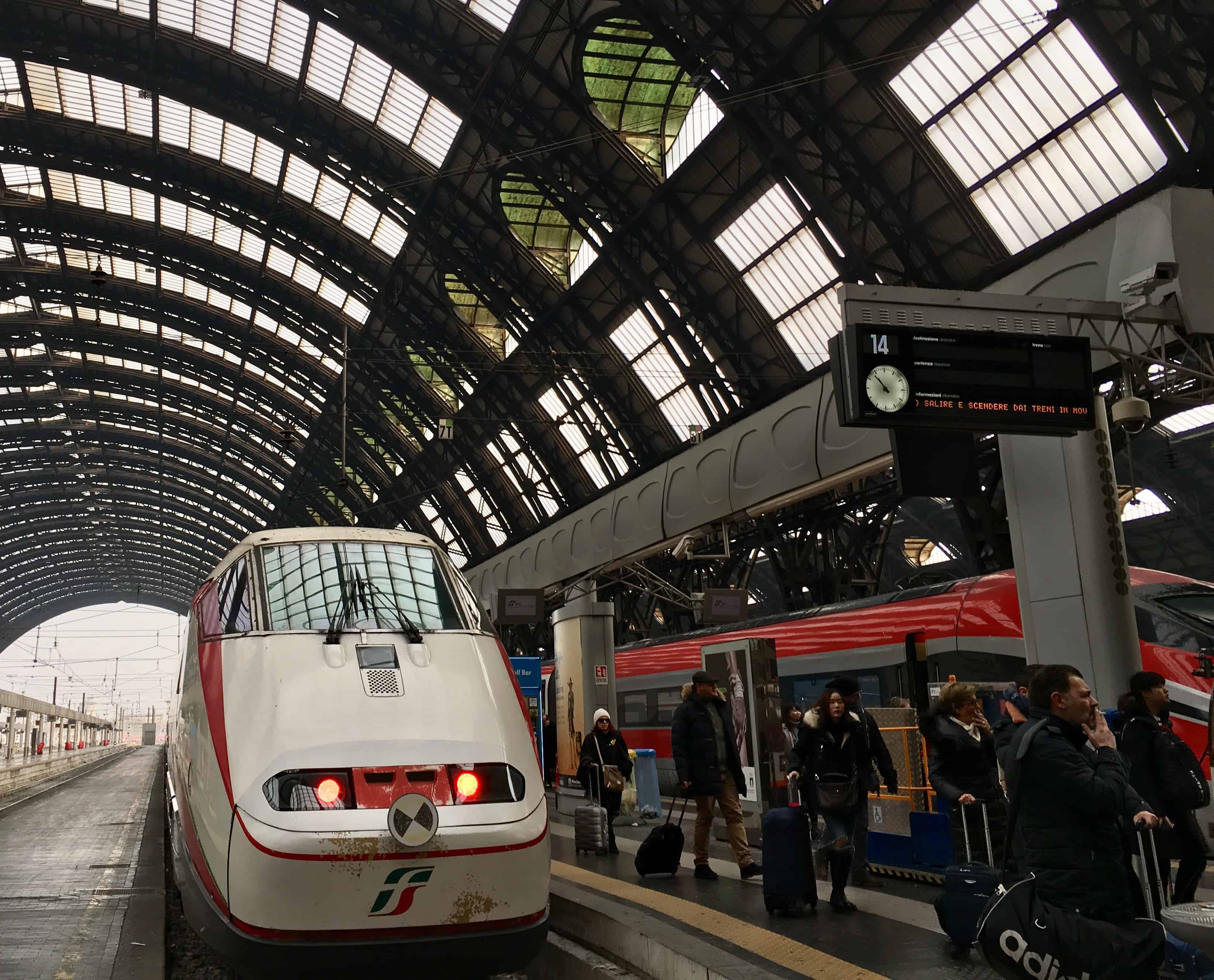 is train travel in italy safe