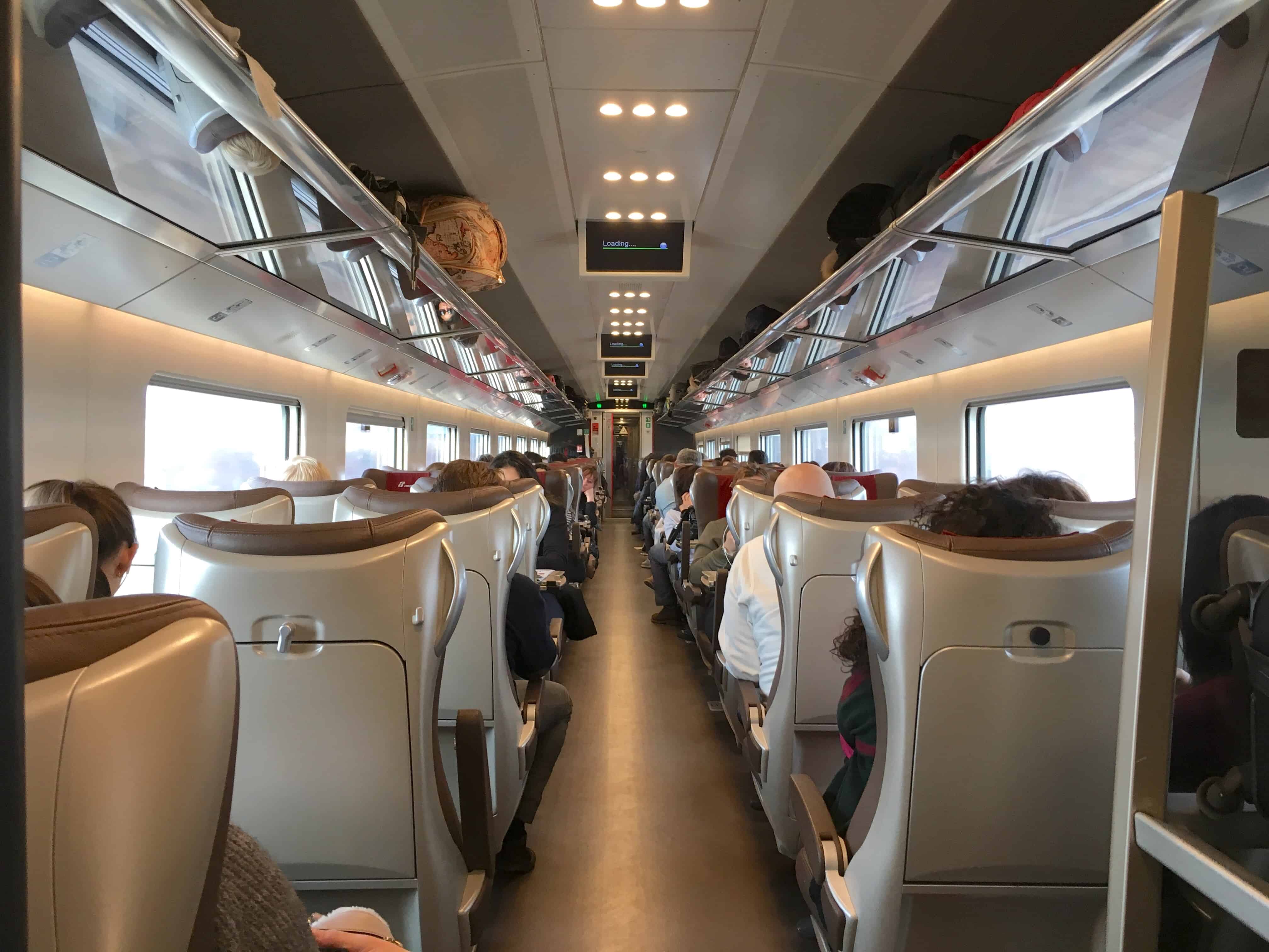 travel italy on train