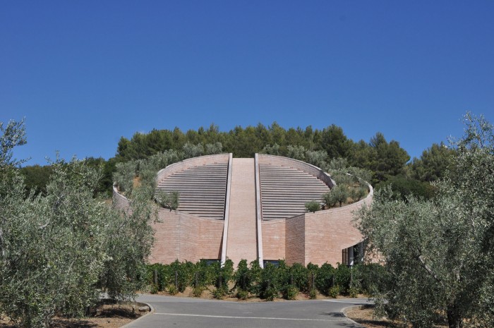 Petra, a winery in Maremma, was designed by architect Mario Botta