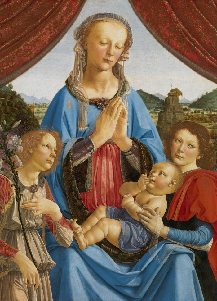 Verrcchio, Madonna and Child, London, National Gallery