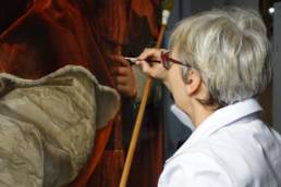 Restoration of Raphael's portrait of Leo X